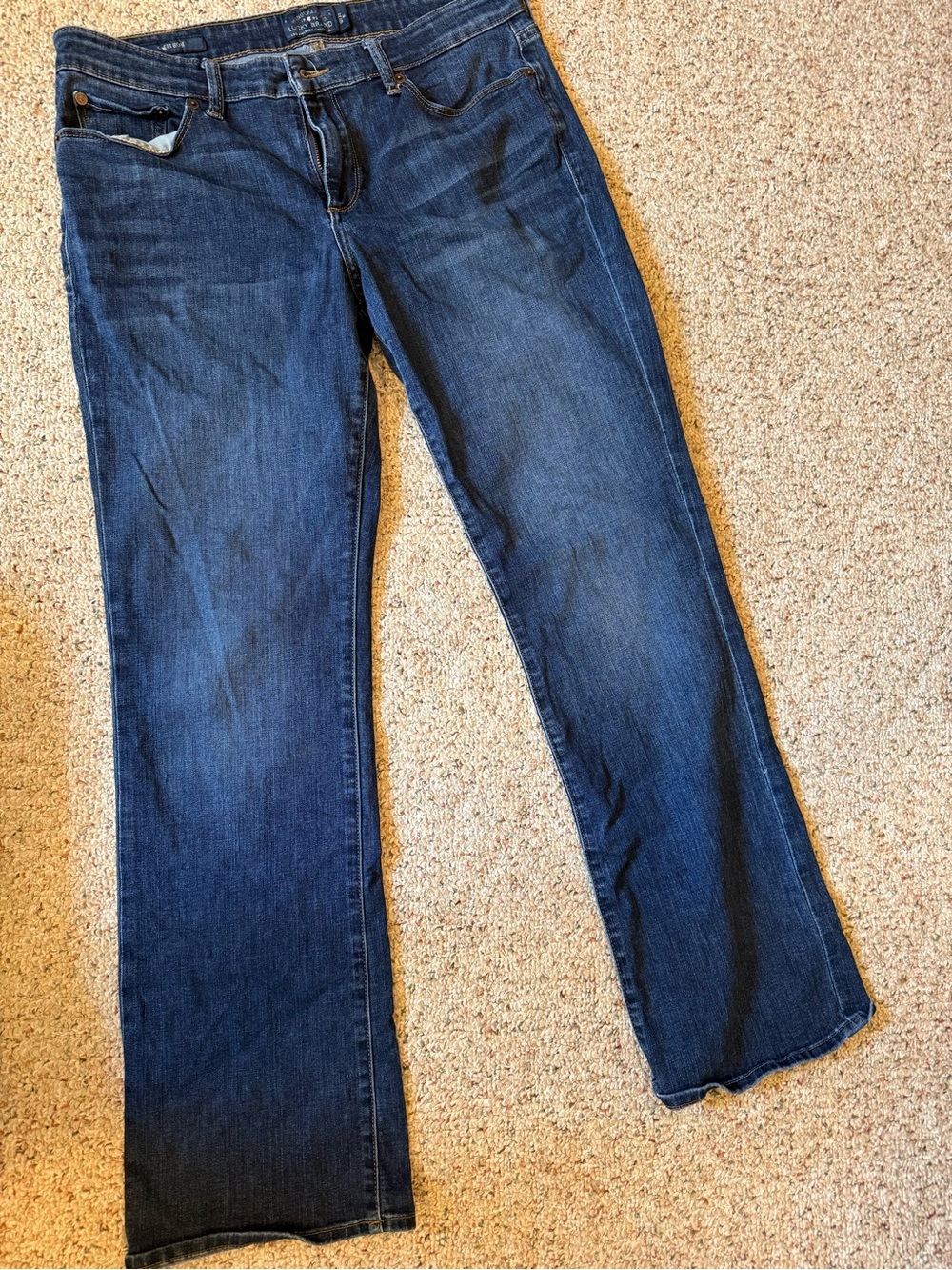 Classic Lucky Dark Wash Bootcut Jeans size 12/31 Regular